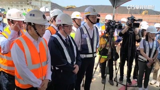 視察桃機第3航廈工程　鄭文燦：進度沒有落後