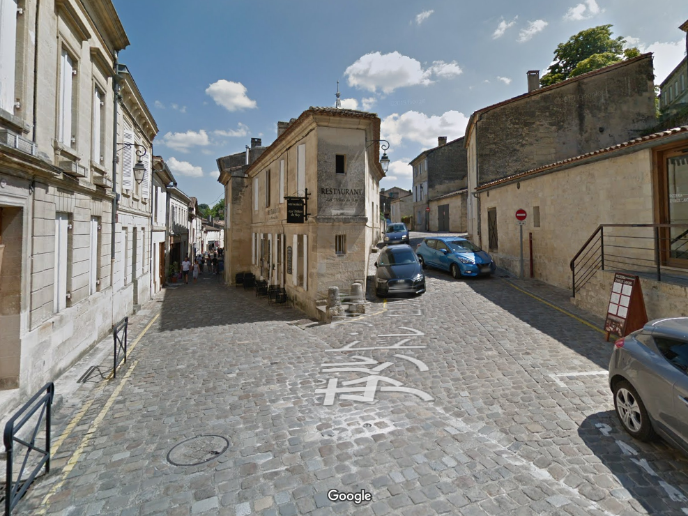 法國聖埃米利翁 圖片翻攝自 Google Maps 