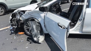 士官駕車打滑連撞3汽機車　釀2死1重傷悲劇