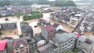 「特大暴雨」襲中國華南　多省豪雨成災