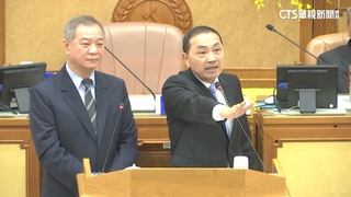 綠議員穿防彈背心質詢　侯：誰來新北開槍就抓誰