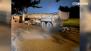 屏東騎士撞違停曳引車身亡　警大執法取締違規