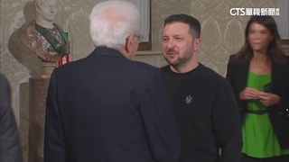澤倫斯基抵義大利　會見總統.總理後赴梵蒂岡