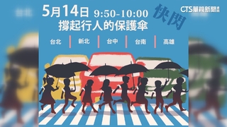 3歲女童命喪斑馬線　五都今早同步快閃悼念