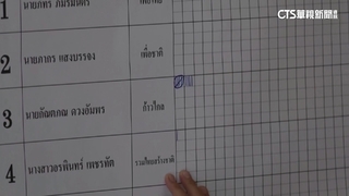 泰大選開票已完成97%　兩大在野黨大幅領先