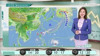 水氣減少　各地氣溫回升