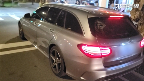 徐巧芯助理發生行車糾紛 擋風玻璃遭擊破