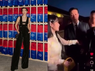 網紅莫莉被爆「緊拉IU手不放」！ 影片曝光遭網痛批：有夠不禮貌