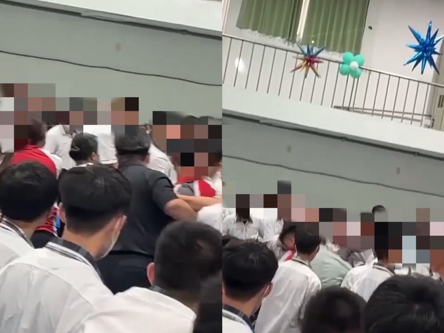 台南某高職畢典學生爆發「肢體衝突」　校方回應了！ | 華視新聞