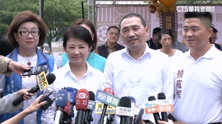 侯友宜假日衝選舉　台中市長盧秀燕陪跑活動