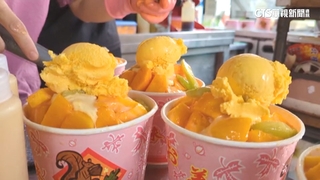夏天最愛！　芒果冰1碗破百　顧客照吃消暑氣
