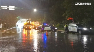 台北內湖康樂隧道「土石崩塌」　拚6點前搶通