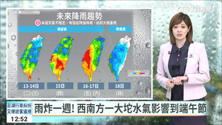 5縣市豪大雨特報　整片對流「蓋滿南台灣」