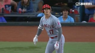 大谷翔平雙響砲！　第20轟炸裂獨居美聯全壘打王