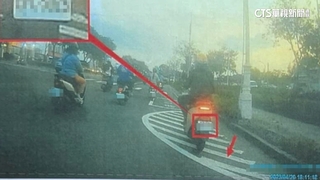 進待轉區「壓到槽化線」遭罰9百　民眾怒：陷阱！