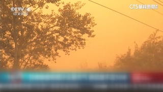 沙塵暴襲甘肅！　敦煌驚見「沙牆」　能見度不足50公尺