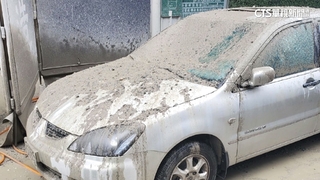 北市「工地爆模」19樓噴水泥　1人傷3車損毀