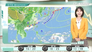 中午前各地高溫炎熱　午後西半部、東北部地區及各地山區注意局部雷陣雨