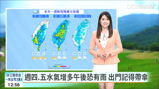 高溫炎熱　留意午後局部雷陣雨