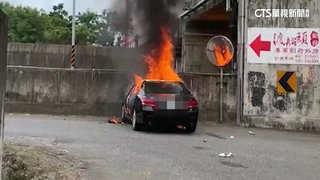 苗栗火燒車1死　車主妻哭：要去加油卻失聯