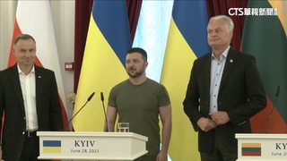 波蘭.立陶宛總統訪烏　合體澤倫斯基力挺入北約