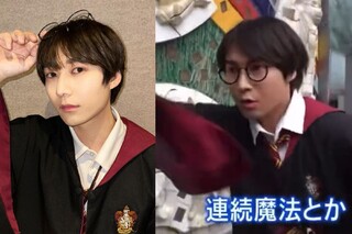 「千葉哈利波特」暴紅　自帶音效狂放魔法 網讚：哈利波特職人