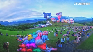 台東熱氣球嘉年華登場　Q版媽祖首次亮相