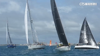 澎湖帆船賽乘風破浪　強勁海流考驗選手體力