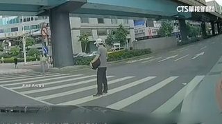 行人斑馬線上「走走停停」　警：遵守號誌未違法