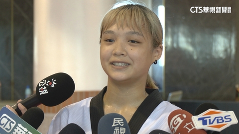 台灣之光 高心怡踢倒烏克蘭跆拳好手奪金