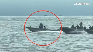 海巡馬祖追逐越界船　中籍漁船甩尾逃仍遭逮