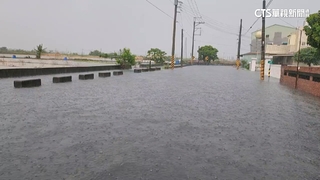 「泰利」外圍環流雨灌台南　七股民宅積水預防撤離