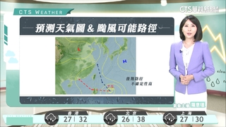 午後雷雨機率高留意大雨　南部恆春澎湖易有長浪