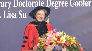 用中文向大家問好！　蘇姿丰：每次返台都像回家