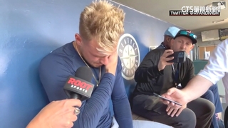 怒踹飲料桶左腳骨折　水手外野手自責掉淚