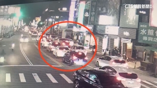 台中街頭行車糾紛！後座突亮槍威嚇　警：是BB槍