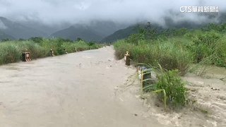 杜蘇芮颱風進逼！　花蓮崙天大橋便道禁止通行