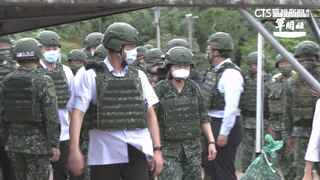 漢光操演煉油廠抵禦敵襲　蔡總統親自視導