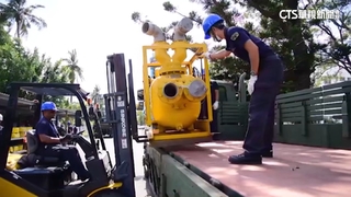 杜蘇芮進逼！　海軍部署兵力.抽水機防颱