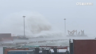 杜蘇芮直撲金門　料羅港浪高5米.12級強風