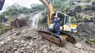 台東紅葉部落聯外道路坍方　預計最快3天搶通