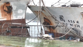 遠洋鐵殼漁船纜繩被吹斷　撞上2遊艇1漁船