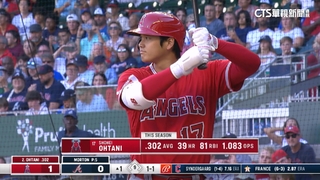 第40轟再等等！　大谷單場雙安　深遠飛球遭接殺