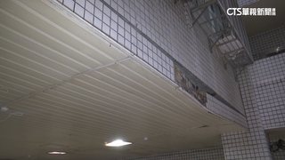 中庭天花板裂20公分！　住戶控管委會「僅填縫不修」