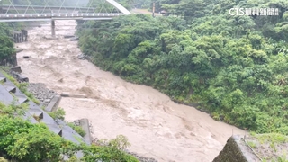 阿里山整夜暴雨　達邦.新美土石大範圍崩落