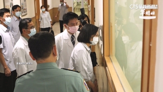 九鵬基地閃燃事故釀4傷　蔡總統赴高雄探視