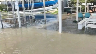 沙洲又被沖破　北門雙春遊憩區休園6天