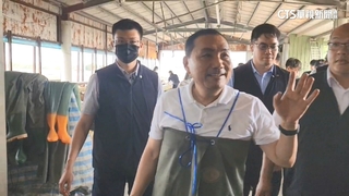 侯友宜訪雲林　地方派系大老張榮味「又不在」