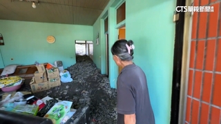 土石流埋8房　夫衝屋內救視障妻　2人險遭埋