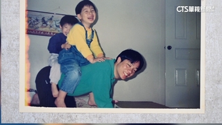 父親節難得感性！　賴清德曝光被兒當馬騎照片